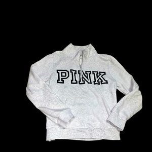 VS  PINK 3/4 Zip Sweatshirt